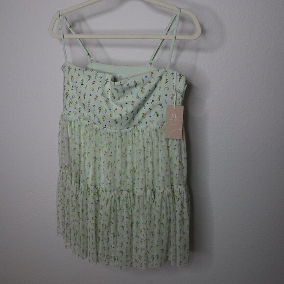 NWT Pirouette Babydoll Dress - Meadow - Picture 1 of 6